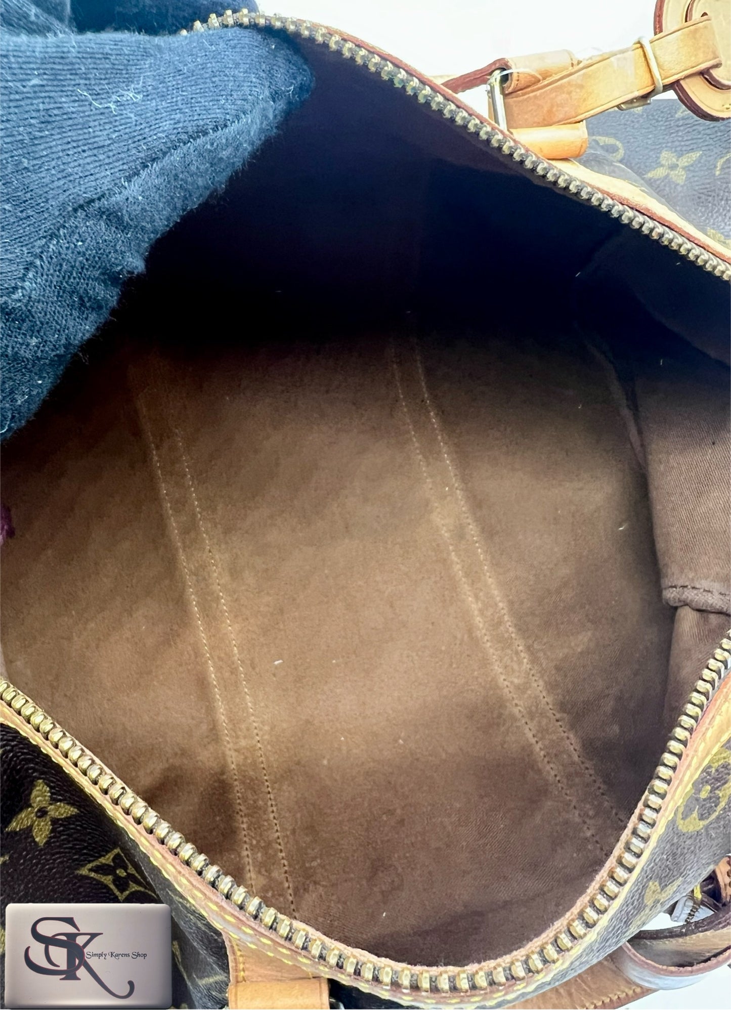 LV MONOGRAM SAC SOUPLE 35 DUFFLE BAG