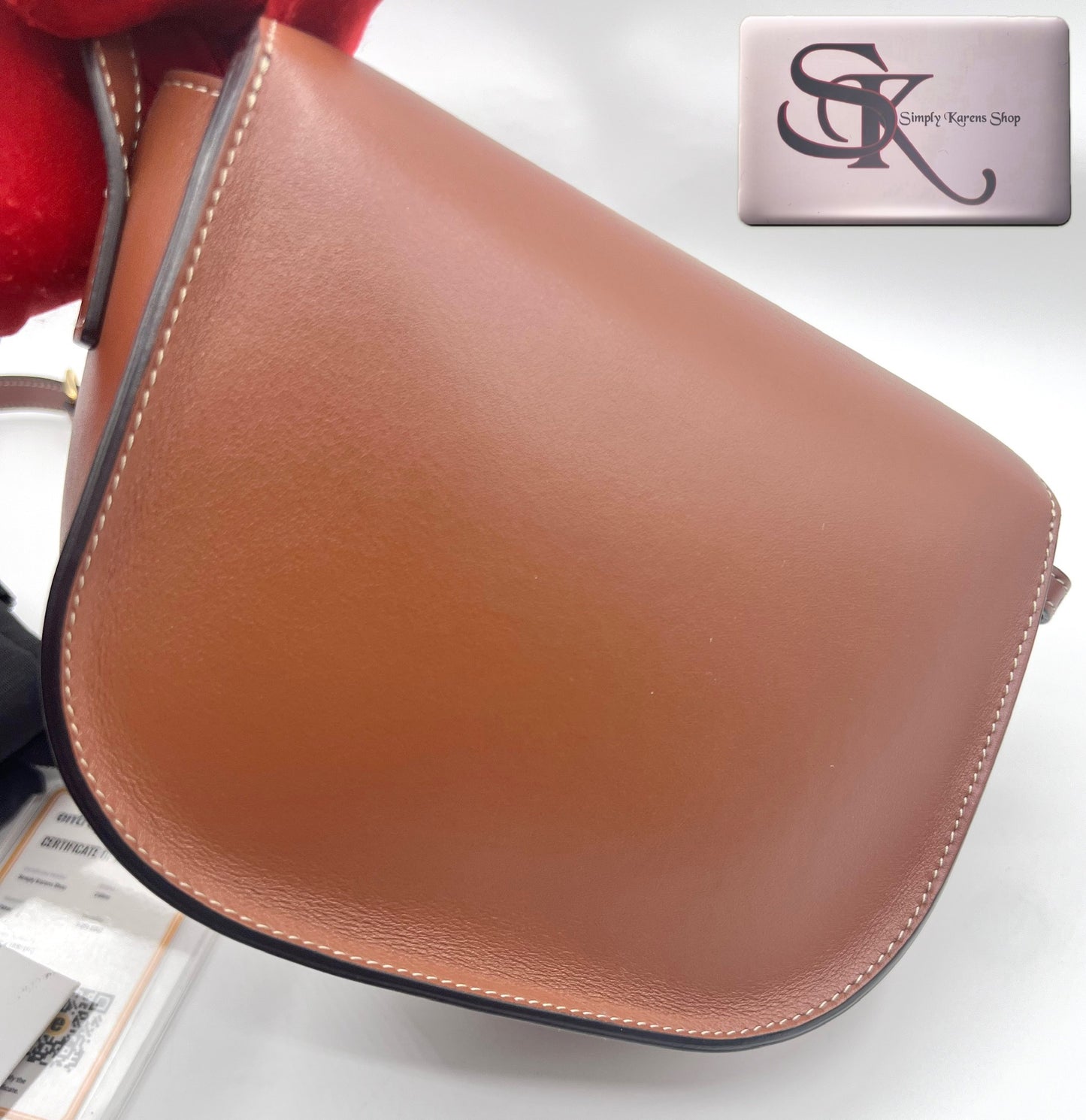 Celine Triomphe Folco Cuir Triomphe In smooth Calfskin     (🇵🇭P137,600)