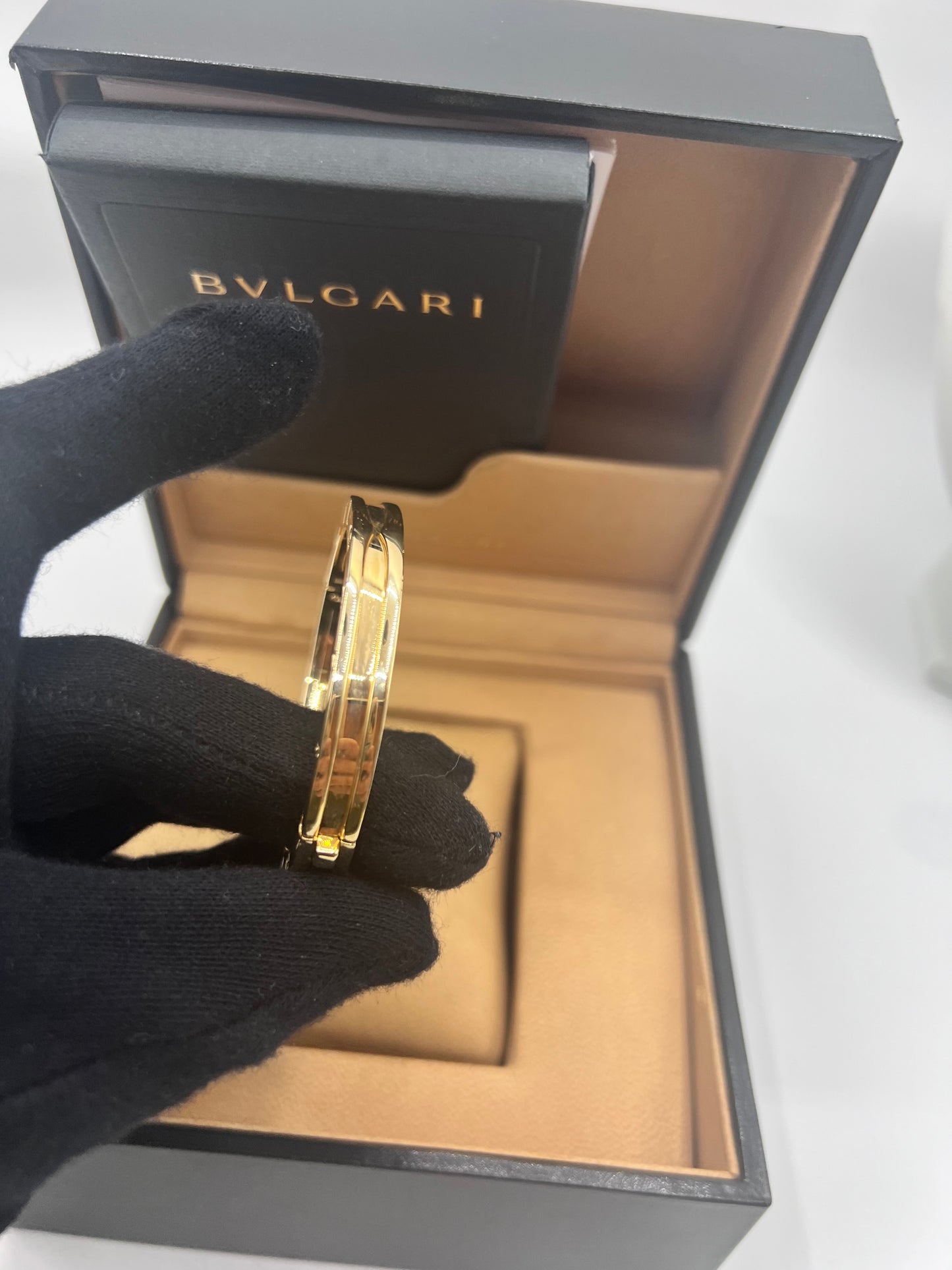 K18 Bvlgari B-Zero Bangle Bracelet 15cm 47g