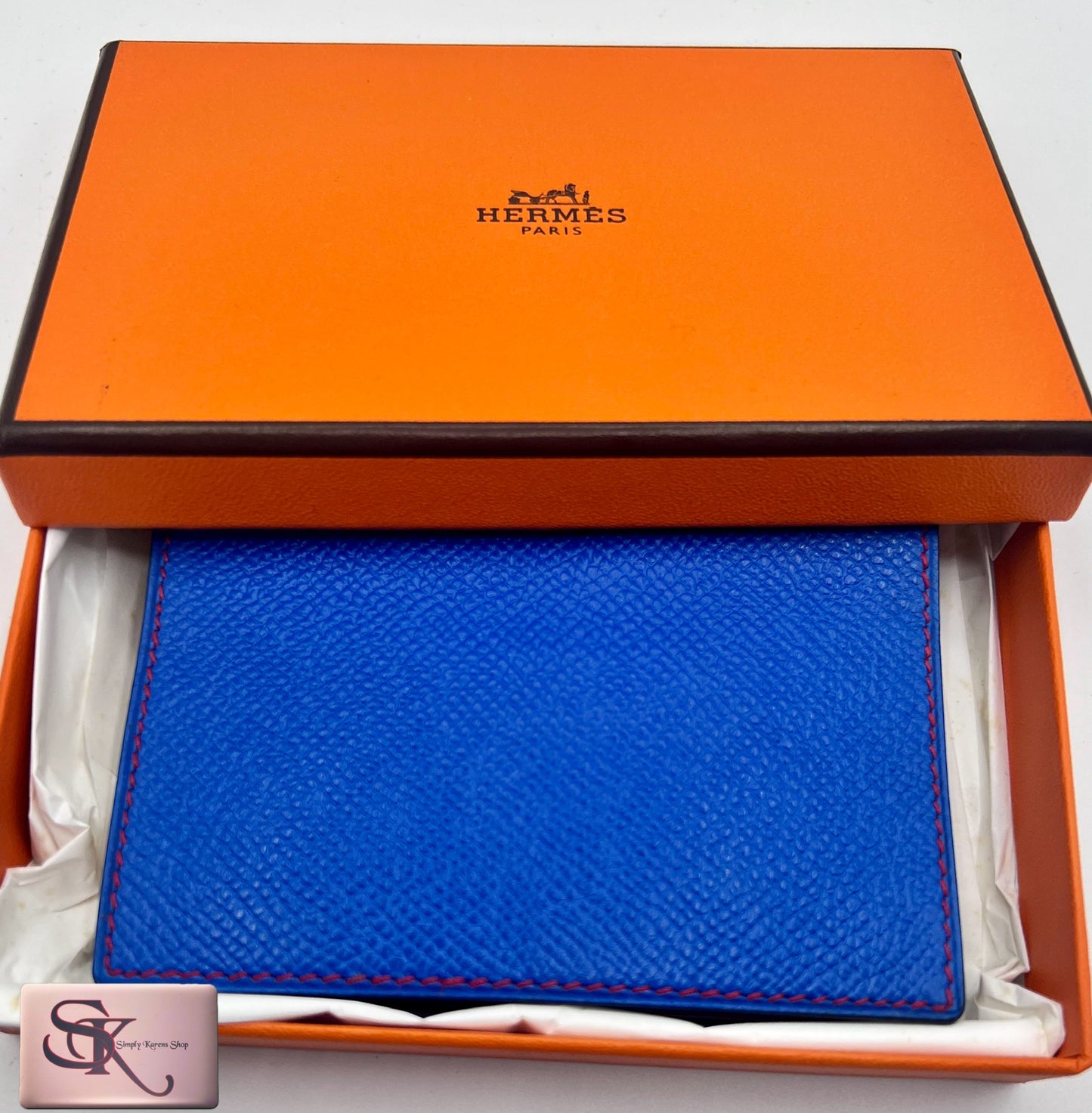 HERMES BLUE MINI AGENDA