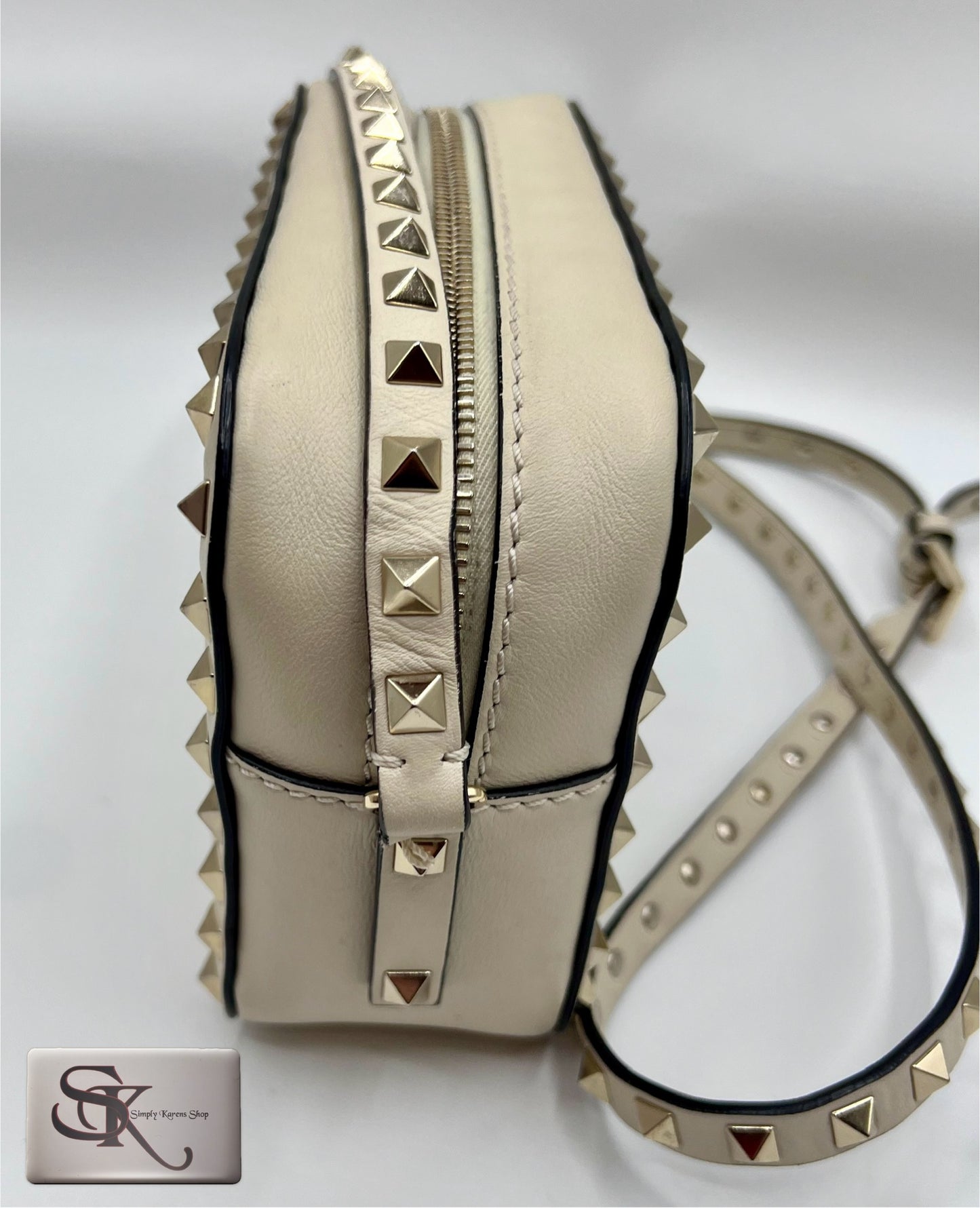 Valentino Garavani Rockstud Camera Crossbody Bag