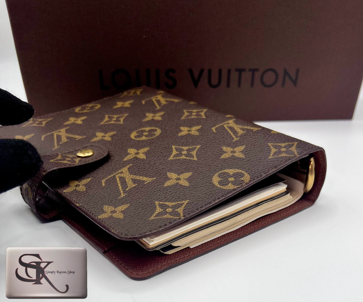 Lv Monogram Agenda Mm size