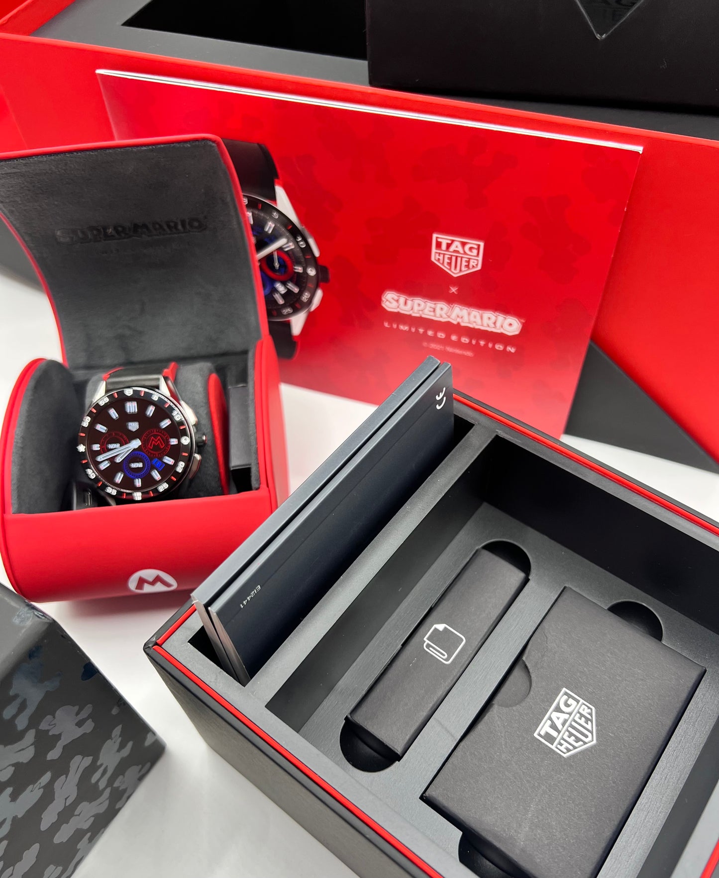 TAG HEUER CONNECTED SUPER MARIO LIMITED EDITION SMART WATCH